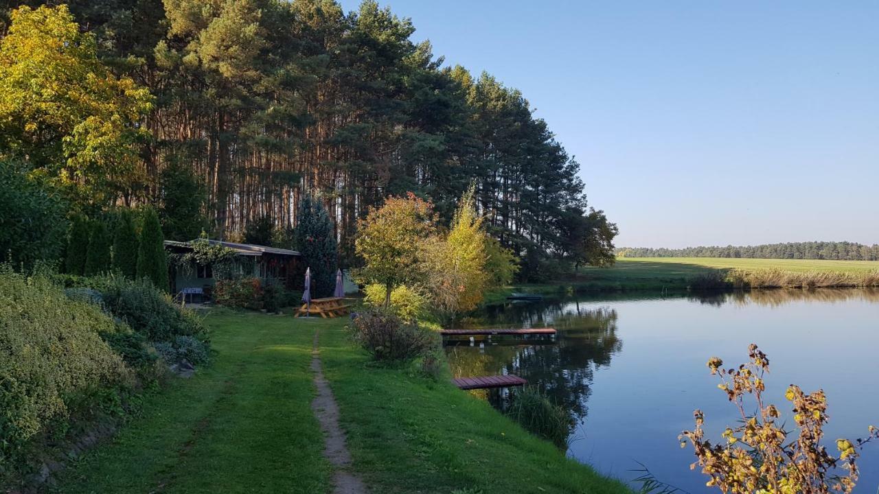 Stawy U Sikory - Dom Rybak - Agroturystyka I Lowisko Nowa Wies  Bagian luar foto